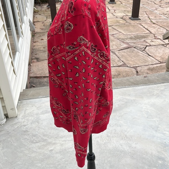 Urban Outfitters character hero red terry sweatshirt 100 cotton - Picture 4 of 7